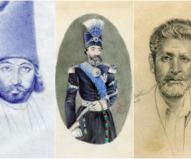 برگزاری نمایشگاه صورتگری نقاشی ایرانی در مکتب قاجار