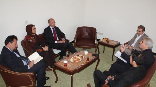 نشست سرپرست مجموعه سعدآباد با سفیر ایتالیا در ایران 