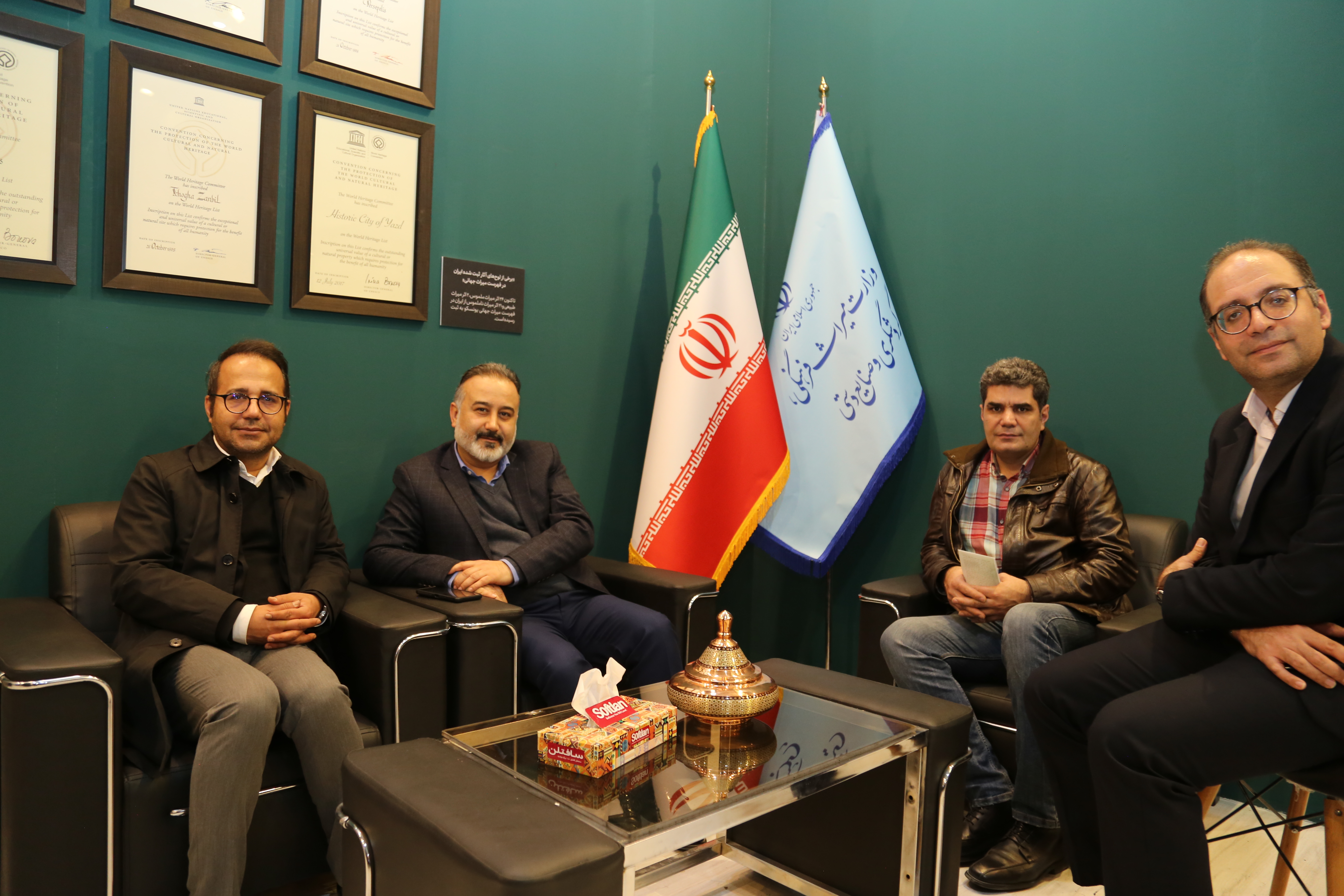 سعدآباد در دومین روز از نمایشگاه بین المللی گردشگری تهران 