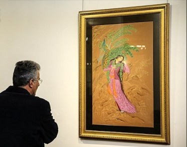 مروری بر آثار مینیاتور مرحوم استاد محمد علی زاویه در موزه هنرهای زیبای سعدآباد 