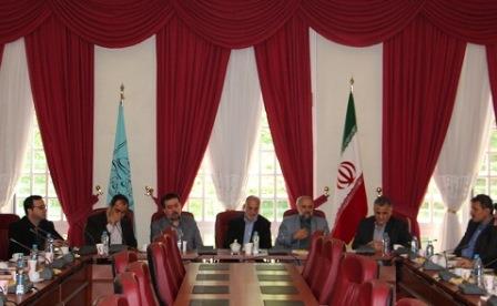  نشست هم اندیشی چند جانبه مجموعه سعدآباد با فرماندار شمیرانات،شهرداری منطقه یک و شورای شهر تهران 