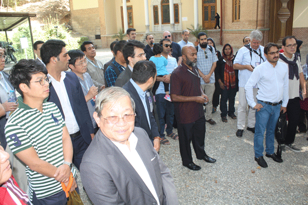 بازدید وزیر اطلاع رسانی کامبوج و مدیران رسانه های 17 کشور از سعدآباد