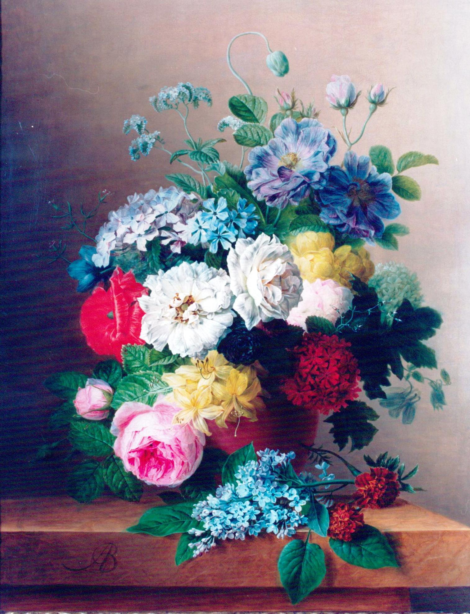 گلدان گل اثر آرنولد بلومر 