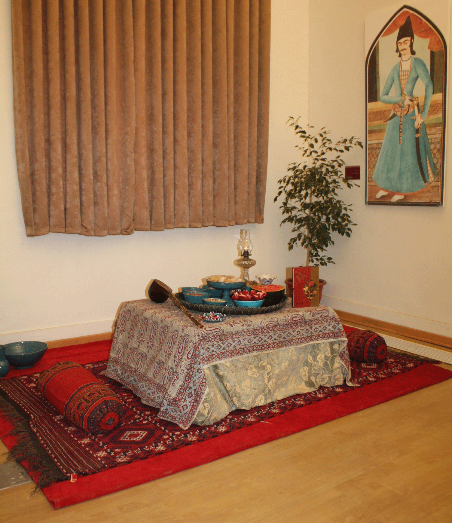یلدا در موزه پوشاک سلطنتی سعدآباد