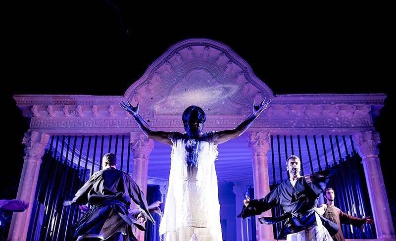 ایوان عطار سعدآباد، صحنه «پرواز همای» برای اپرای «حلاج»