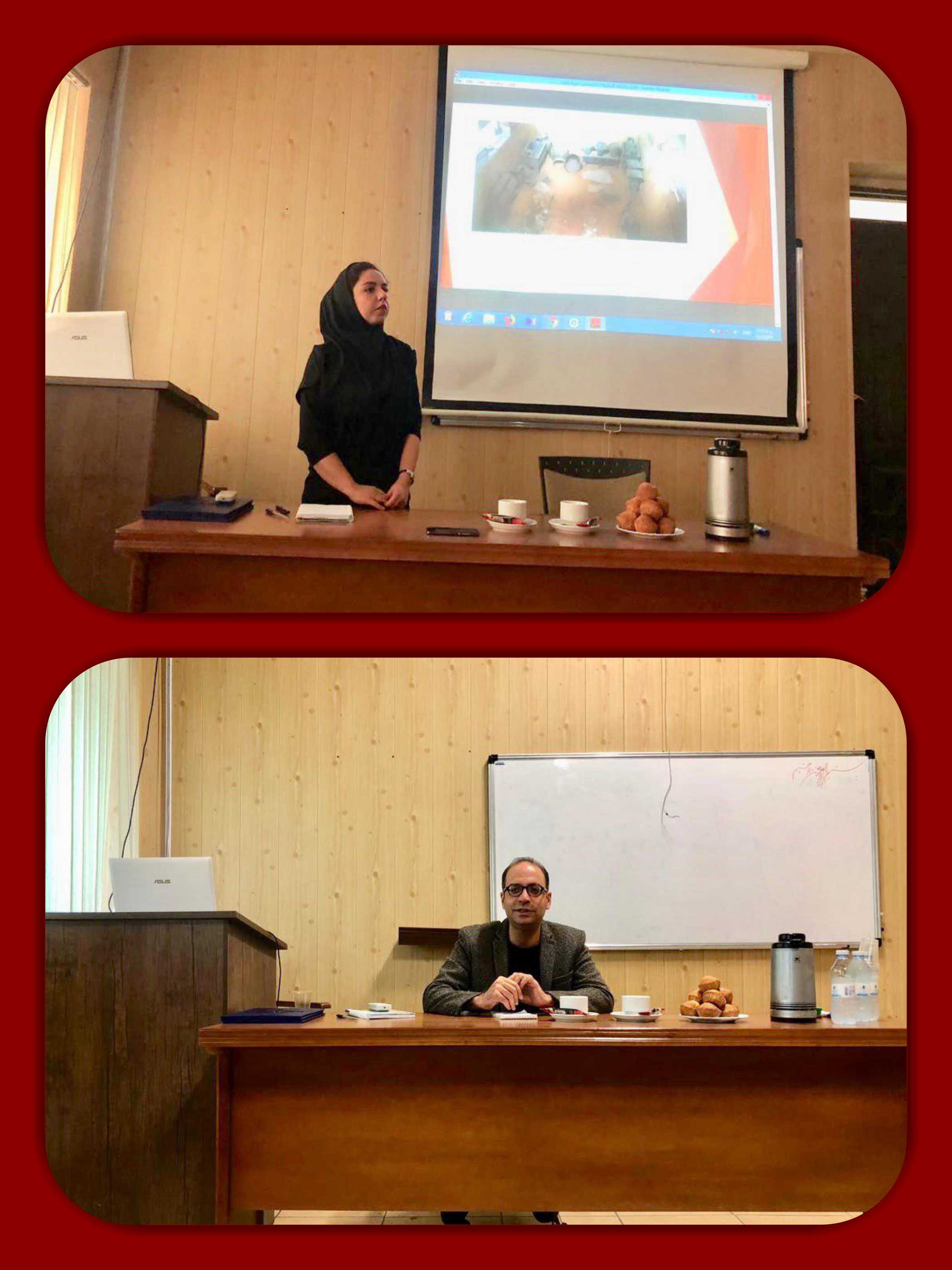 اولین روز سلسله گفتارهای تخصصی موزه داری،باحضور کارشناسان مجموعه فرهنگی تاریخی سعدآباد در دانشگاه هنر شیراز 