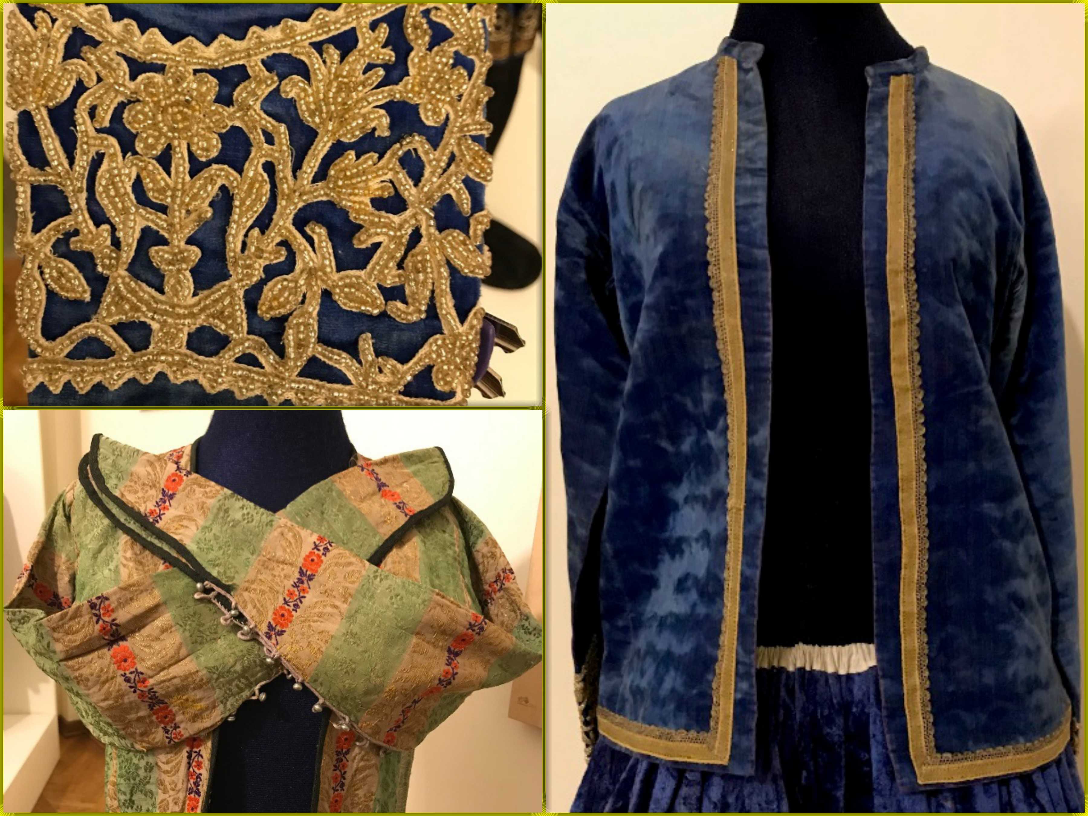 اَرْخالُق ،پوشش سنتی قاجاری موزه پوشاک سلطنتی