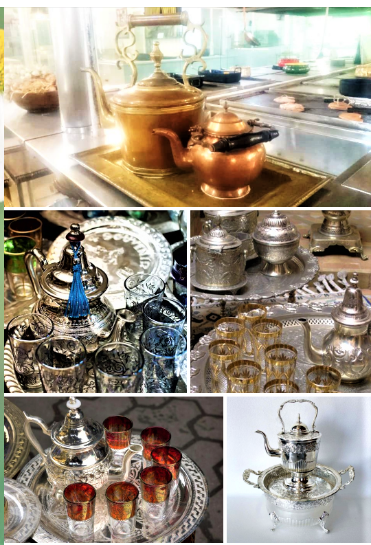 نگاهی بر تاریخچه و جایگاه فرهنگی چای نعنای مراکش    🔹 معرفی قوری و کتری مسی برنجی موزه آشپزخانه سلطنتی