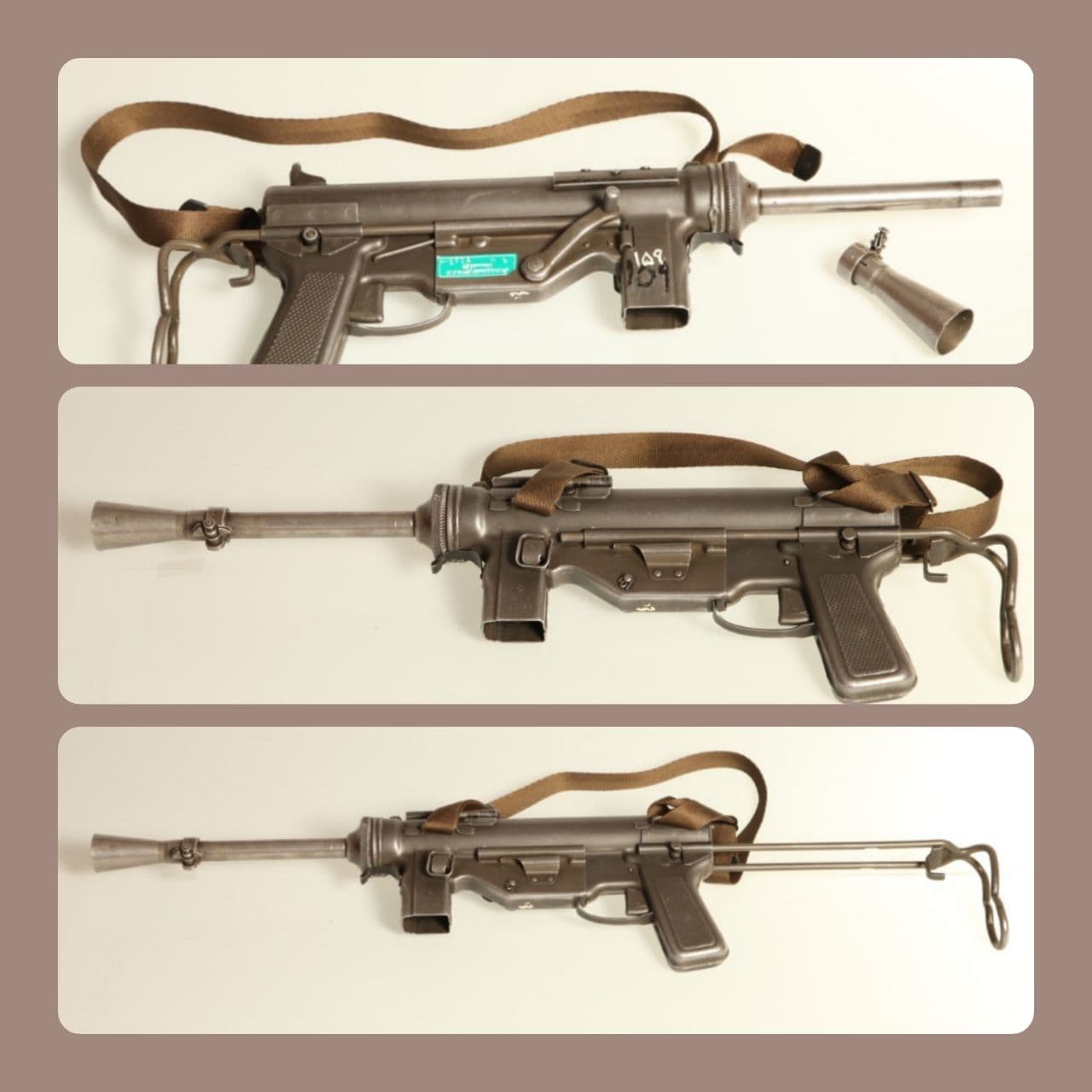 معرفی اثر:M3 (Greasy Gun)  نوع: مسلسل دستی/ موزه سلاح های دربار 