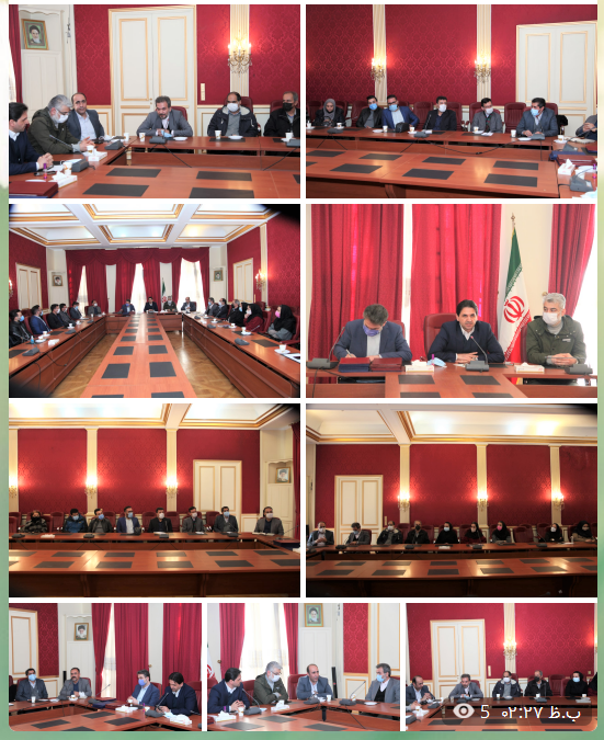 برگزاری جلسه تودیع و معارفه مسئولین کاخ موزه‌های مجموعه سعدآباد