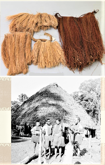 نام تصویر: لباس قبیله یاگوا در آمریکای جنوبی ( tribe in south americathe clothing of yagua)/موزه برادران امیدوار  
