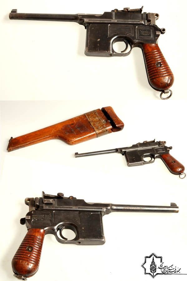 تپانچه ماوزر سی 96/Mauser C96 pistol/ موزه سلاح های دربار