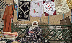 بر پایی بازارچه نوروزی در مجموعه سعدآباد      