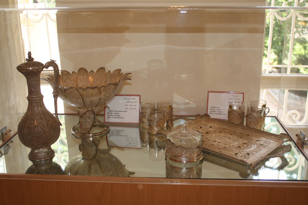اموال موزه صنایع دستی سعدآباد ساماندهی می شود 