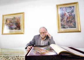 در موزه فرشچیان برگزار می گردد :<br>نمایشگاه گزیده آثار استاد محمود فرشچیان پس از انقلاب 