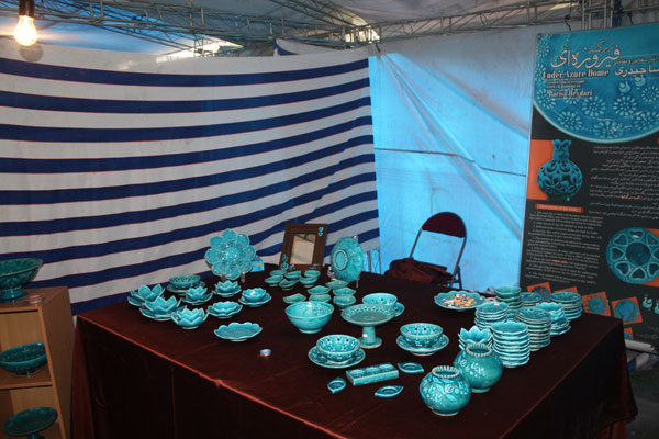 بازارچه فرهنگ و هنر ایرانی در مجموعه سعدآباد گشایش یافت       